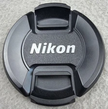 Nikon OEM LC-55A 55mm Front Lens Cap Black VG