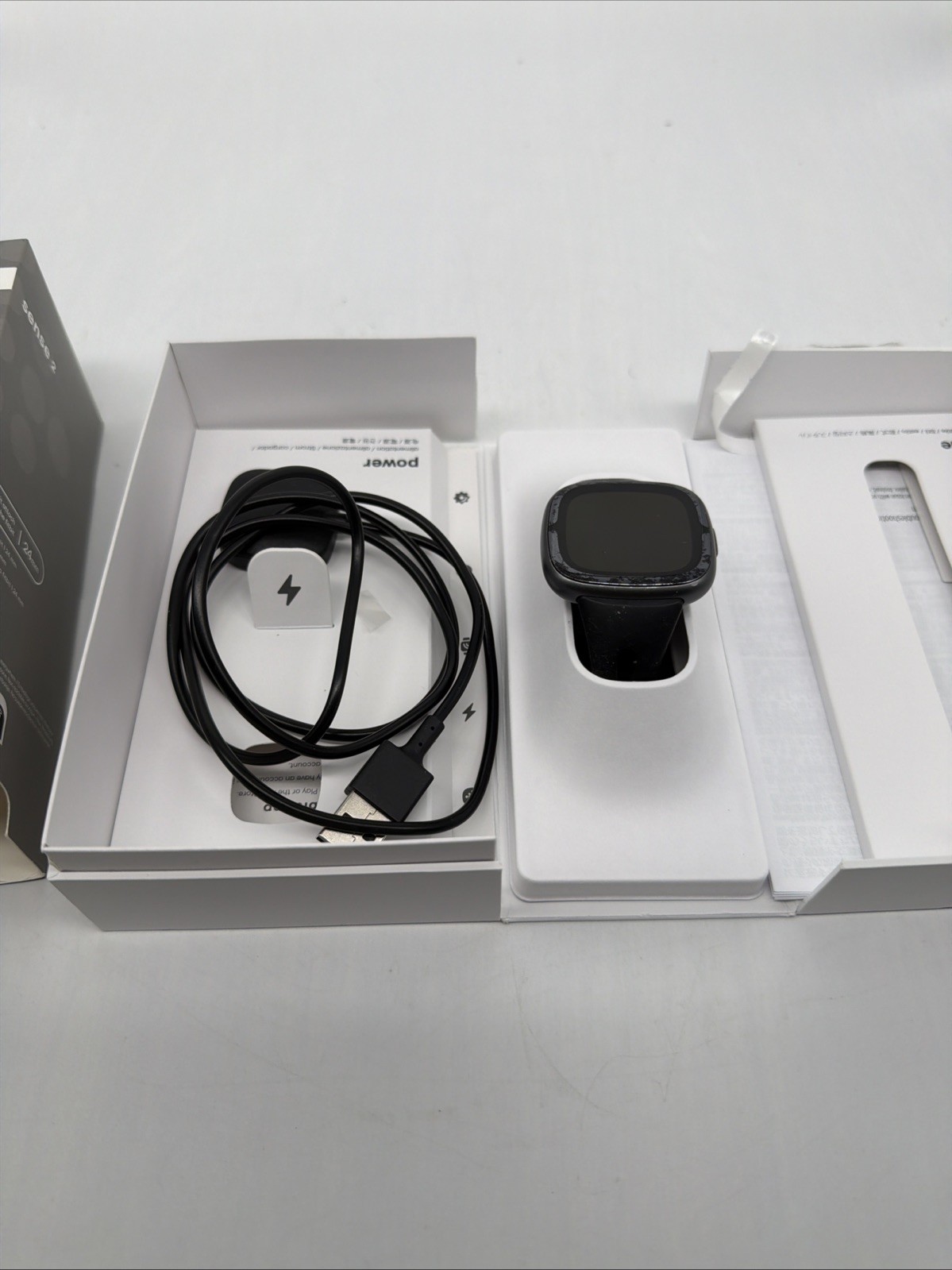 Fitbit Sense 2 Health and Fitness Smartwatch, One Size - Grey/Graphite [A156]