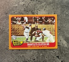 2021 Topps X Mickey Mantle Collection Baseball Cards Checklist 13