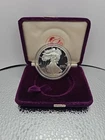 1989-S One Ounce Proof Silver Bullion Coin American Eagle US Mint OGP & COA
