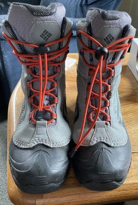 WOMAN'S COLUMBIA OMNI-HEAT BUGABOOT GREY SIZE 7 WATERPROOF INSULATED