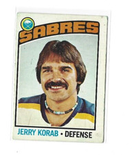 1976-77 O-Pee-Chee #27 Jerry Korab VG