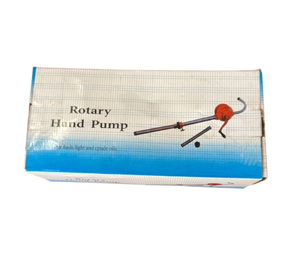 Rotary Hand Pump TIM-74 Fuel Oil Drum Barrel Fluid Transfer New Open Box