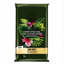 Universal Potting Soil 5L – Complete Mix for Indoor, Balcony & Patio Plants