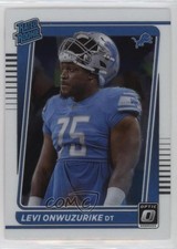 2021 Panini Donruss Optic Rated Rookie Levi Onwuzurike #270 1md