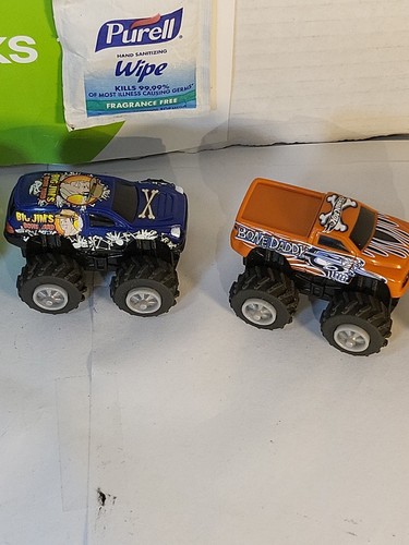 5 Vintage Mattel Hot Wheels Rev-Ups Magnetic Rare Monster Trucks - Bild 3 von 11