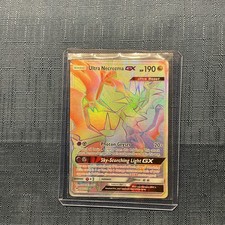 Ultra Necrozma Gx - Pokemon TCG Forbidden Light 140/131 Secret Rare Rainbow HP