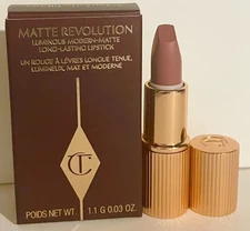 Charlotte Tilbury Matte Revolution Lipstick - Pillow Talk   - Mini Size - NIB
