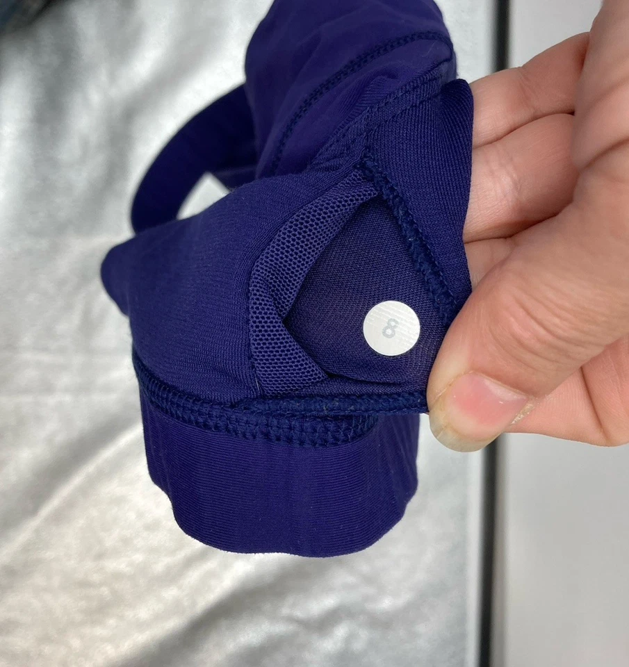 Lululemon Purple Sports Athletic Racerback Bra Women’s Size 8 Medium Unlined - Image 2 of 4