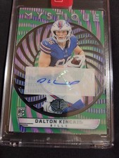 2023 Panini Illusions Green Mystique RC Auto Dalton Kincaid  1/5