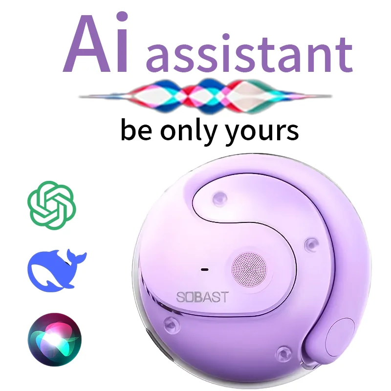 AI Translation Headphones with 144 Languages & HD Touch Call Support