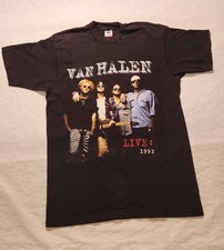 Vintage Van Halen "Right Here, Right Now" concert tour tshirt.  Size L