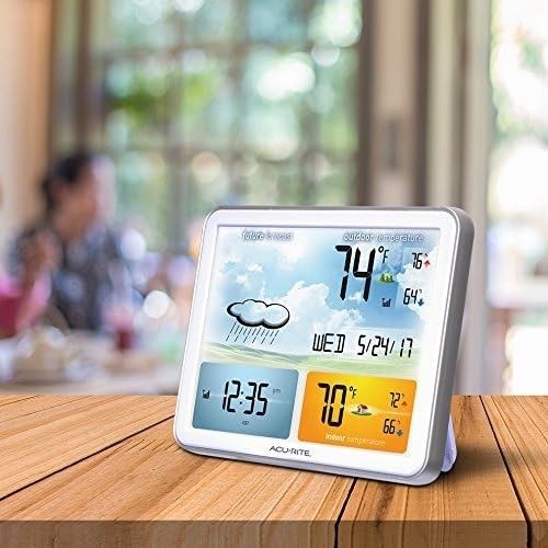 AcuRite Digital Weather Station with Jumbo Color Display and Atomic Clock