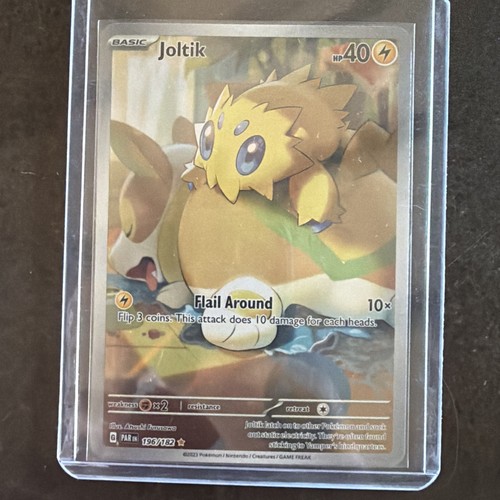 Joltik 196/182 Paradox Rift Illustration Rare Pokemon TCG Card