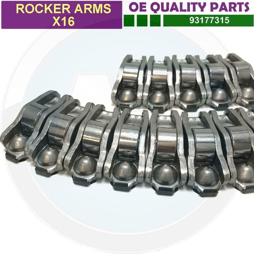 FOR FIAT DOBLO FIORINO IDEA 500 PUNTO PANDA TIPO QUBO ROCKER ARM ARMS SET X16 - Picture 2 of 6
