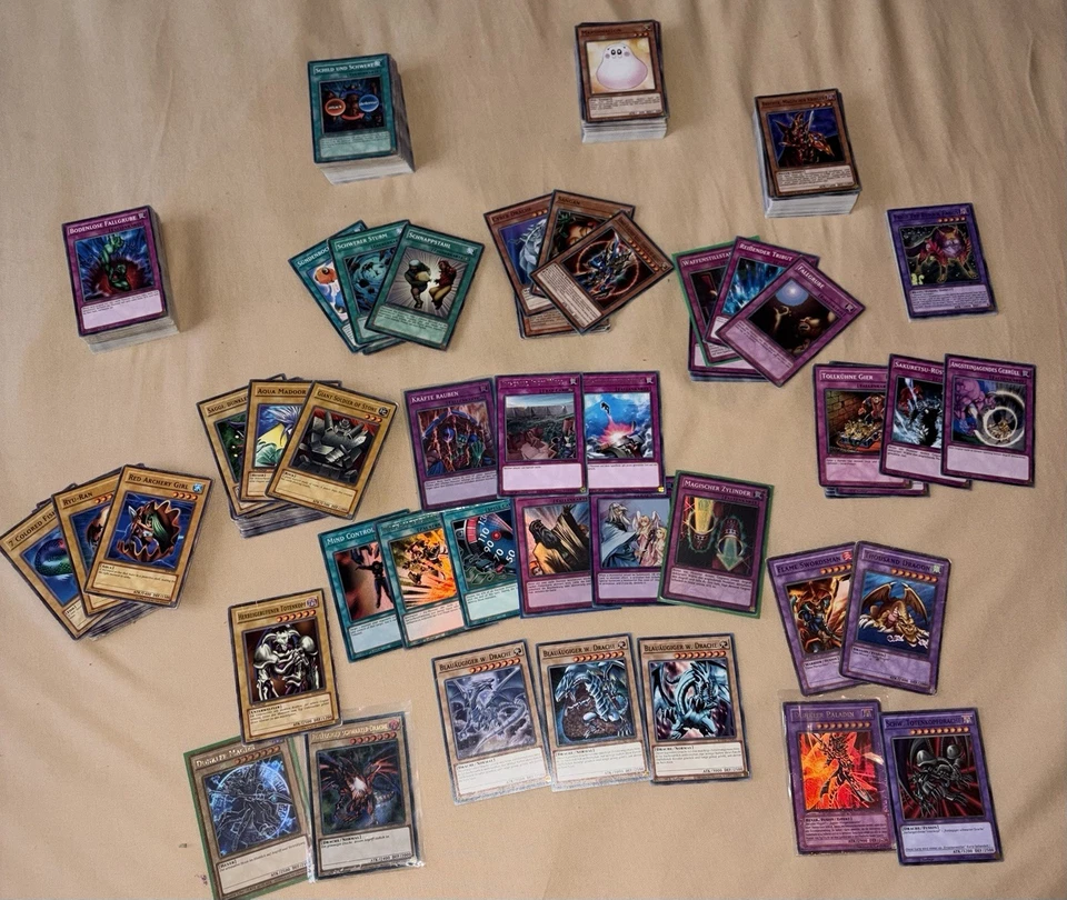 XXL Yu-Gi-Oh! Karten Sammlung – Auflösung – Klassiker & Legendäre Karten