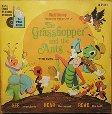 Jean Aubrey - The Story Of The Grasshopper And The Ants, LP, (Vinyl)