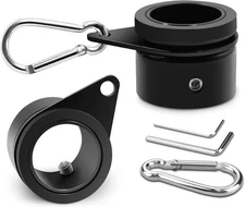 Flag Pole Rings, Aluminum Alloy Flagpole Rings 360° Rotating Anti Wrap Flag M...