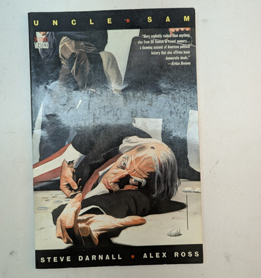 DC Comics Vertigo Uncle Sam by Steve Darnall & Alex Ross 1998 Softcover Vintage