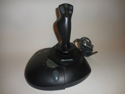 Microsoft Sidewinder Precision Pro Flight Stick Joystick PC Game Port Connector