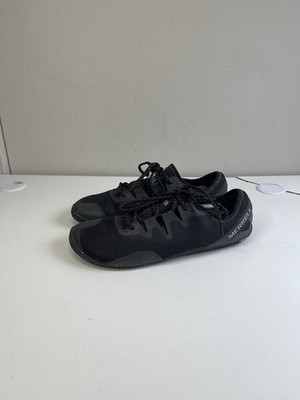 Merrell Vapor Glove 5 Trail Hiking Running Barefoot Black Shoe Women s 11 Vibram