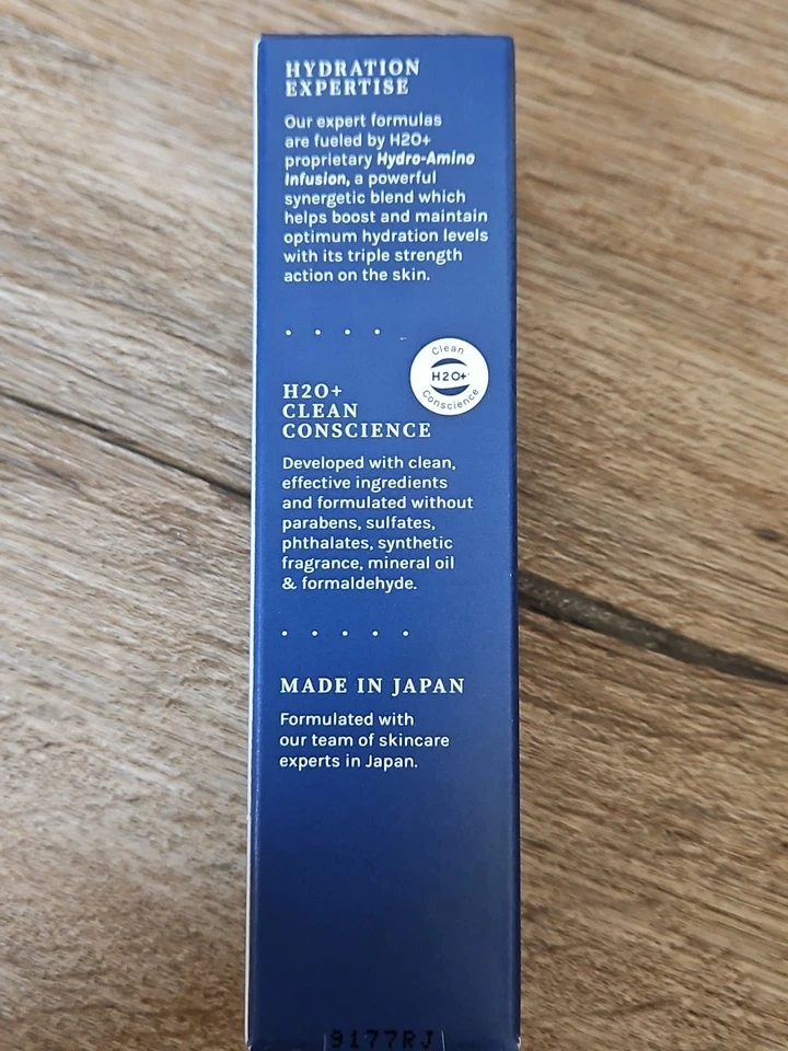 Suero de leche sensible a la hidratación H2O+ 30 ml 1 oz LOTE DE 3 con caja NUEVO H2O Foto 3 de 4