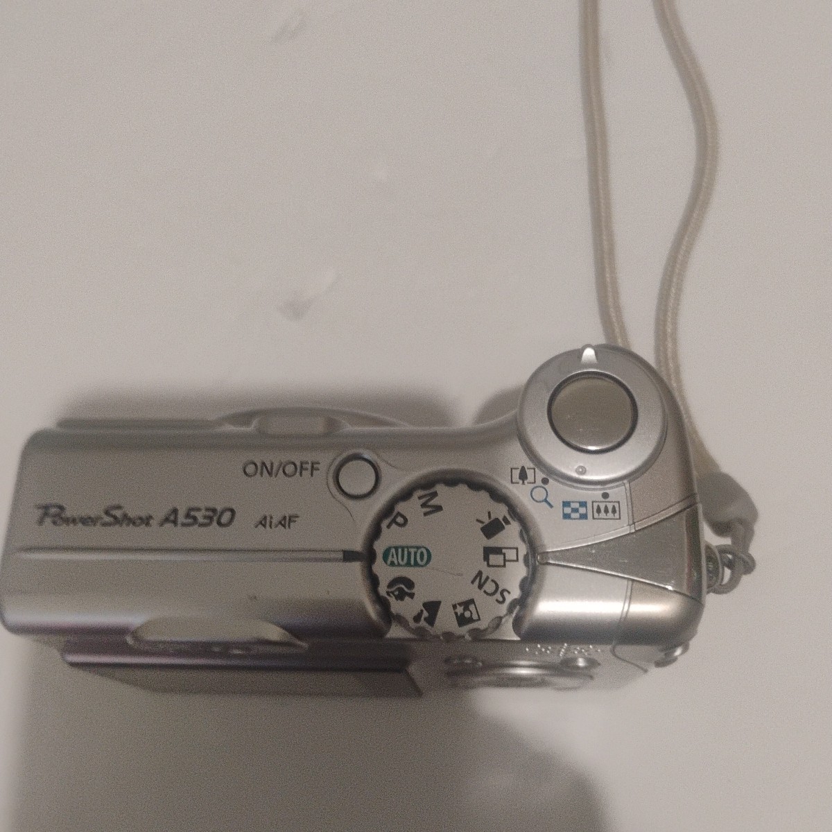 Canon PowerShot A530 PC1184 5mp 4x Optical Zoom Silver Digital