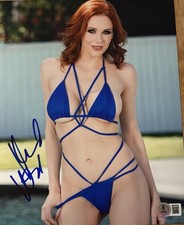 Maitland Ward Signed 8x10 Photo Adult Star Boy Meets World Beckett Witness COA