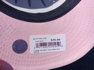 New‎ Era Women\'s Inter Miami CF Wordmark 9Fifty Adjustable Hat Inter Miami CF New Era 9Fifty Women main image 3