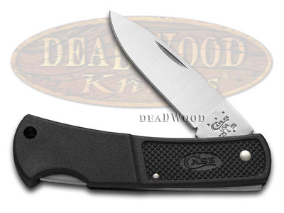 Case xx Lightweight Black Zytel Small Lockback Stainless Pocket Knife 156 Knives