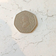 2019 Sherlock Holmes 50p Coin UK Fifty Pence Elizabeth II Era Uncertified