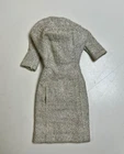 VINTAGE 1966-67 BARBIE SHIMMERING MAGIC SILVER DRESS ONLY #1664