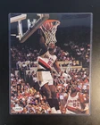 Portland Trail Blazers Jerome Kersey Autographed Vintage 8x10 Photo JSA