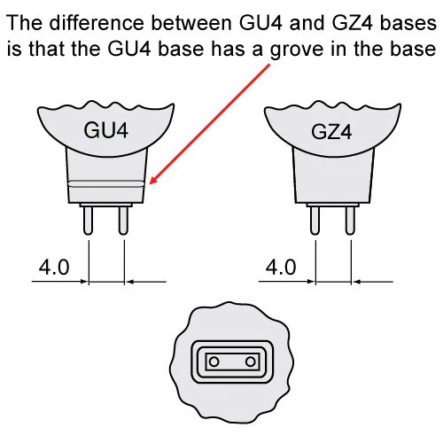 1.6w LED MR11 LED 12v G4 base 40' beam spread 5000K Natural Light - Image 2 of 2