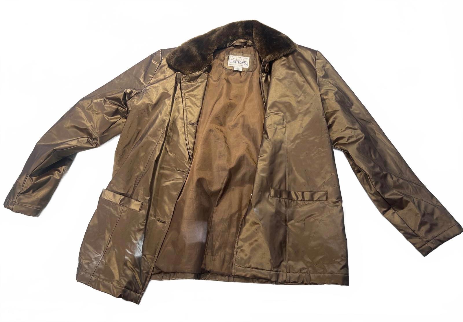 VTG Basic Editions Westbound Brown Copper Jacket - image 1