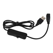 USB Extension Cable with Inline On/Off Button, 5V Male to Female Power Cord,