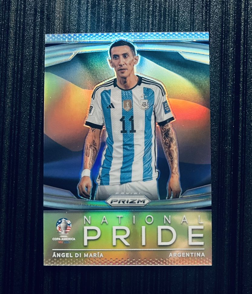 2024 Panini Prizm Conmebol Copa America National Pride Angel Di Maria Argentina