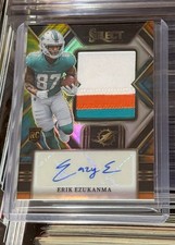 2022 Panini Select Erik Ezukanma Rookie Auto Patch Tie-Dye Prizm #JRS-EE /25