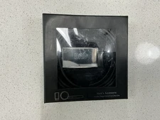 Unbranded Leather Golf Belt Men Size Cut To Fit Black Classic “Dad” Buckle NEW