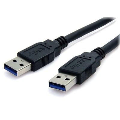 Startech USB3SAA6BK 6ft USB 3.0 A-A Cable Black