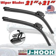 21" + 21" Premium OEM Quality Beam Windshield Wiper Blades All Season(Set of 2)