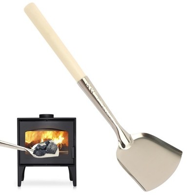 EMVANV Fireplace Ash Shovel, Long Handle Fire Pit Pizza Oven Cleaner...