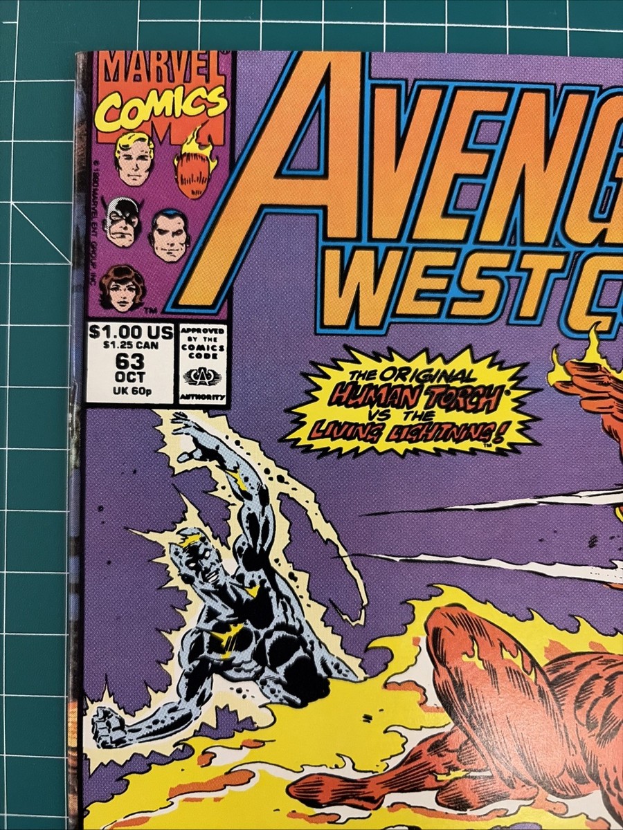 Avengers West Coast #63 1990 Marvel Comics Comic Book | eBay