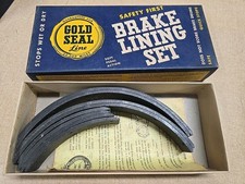 NOS 1930 1931 1932 CHEVROLET brake shoes LINING SET OF 8 WHOLE CAR VINTAGE USA