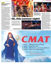 Grease Movie Musical Review, CMAT Live Tour Dates 2026 Ad Newspaper Article 2025