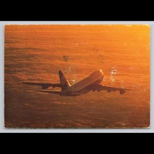 Vintage Aircraft Postcard South Africa 1992 Posted Plane Aviation Scenic View