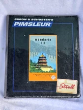 Simon & Schuster's Pimsleur 16 CD Set Learn To Speak Mandarin Chinese III 