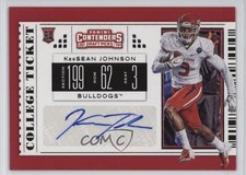 2019 Panini Contenders Draft Picks College Ticket Keesean Johnson #306 Auto 1t2c