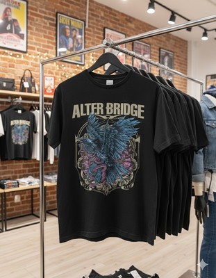 Alter Bridge Eagle Graphic T-Shirt Black Hard Rock Band Unisex Tee - S885