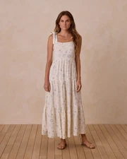 Rylee + Cru Harbor Dress Mediterranean Style Womens Size Small